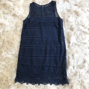 NWT Abercrombie Blue Lace Dress